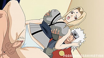 วิดีโอ Hentai สุดเสียวที่มีตัวละครนารูโตะ Tsunade และ Jiraiya มีส่วนร่วมในการกระทําที่ชัดเจน