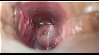 Close Up Of A Woman’s Vagina While She Is In Orgasm